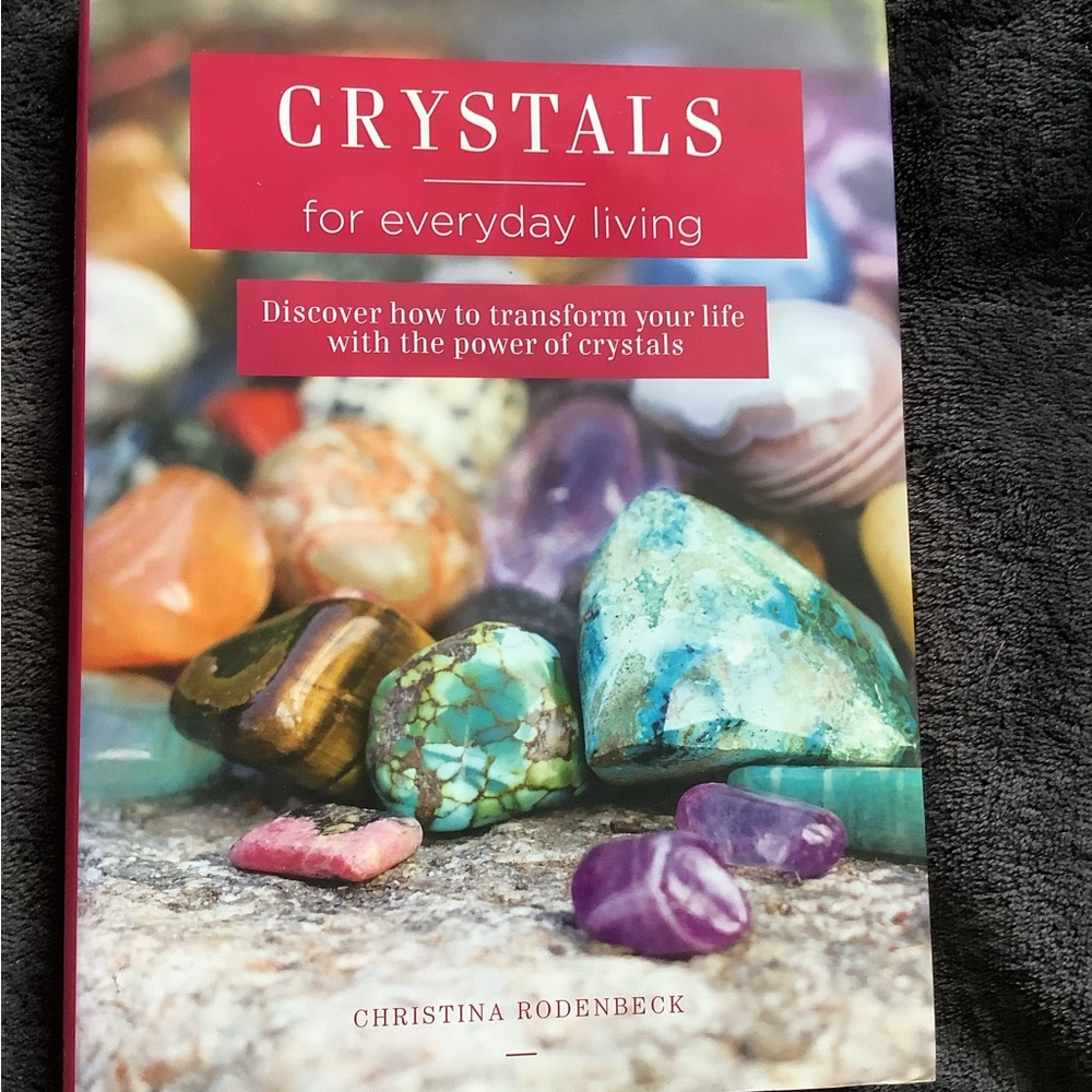 Crystals for Everyday Living Book, hard back